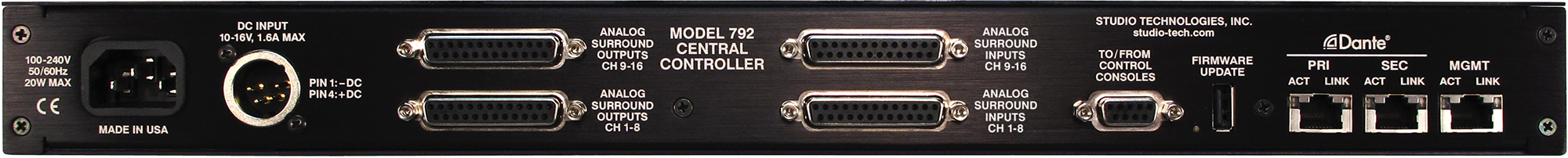 Model 792 Central Controller