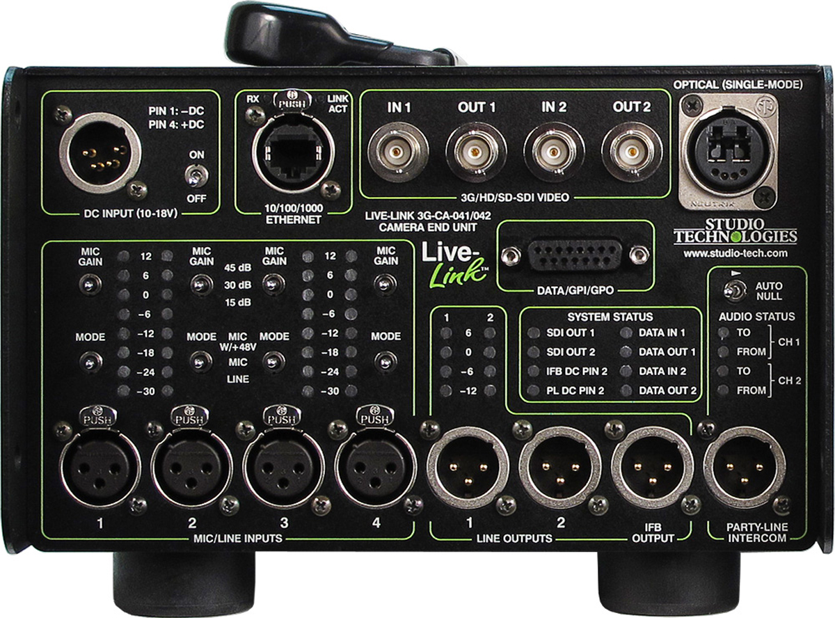 Live-Link Sr. Remote Camera Interface System