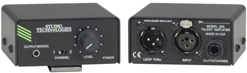 IFB Plus Model 32A Talent Amplifier Beltpack