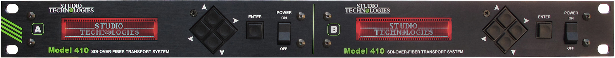 Model 410 SDI-Over-Fiber Transport System