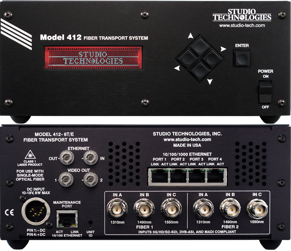Model 412 Fiber Transport System
