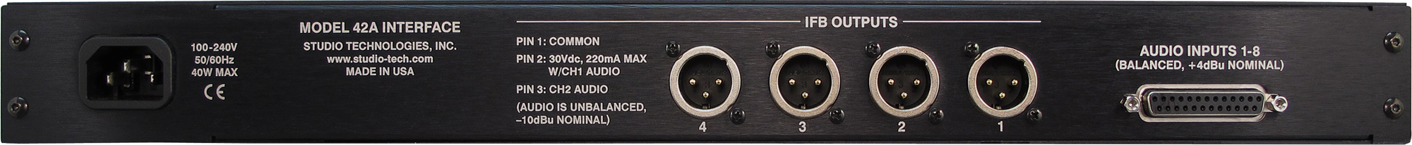 Model 42A Interface