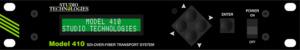 “1/2-Rack” Front Panel for One Model 410 SDI-Over-Fiber Transport System Unit