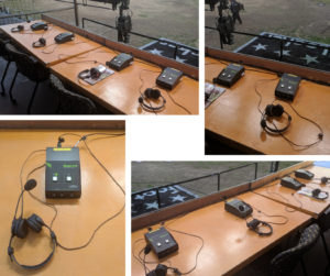 Model 214 Announcer's Consoles are an Integral Part of Sports Broadcast Education at Mt. San Antonio College.