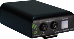 Model 381 On-Air Beltpack