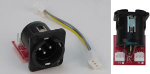 3-Pin Male XLR Connector Card Kit