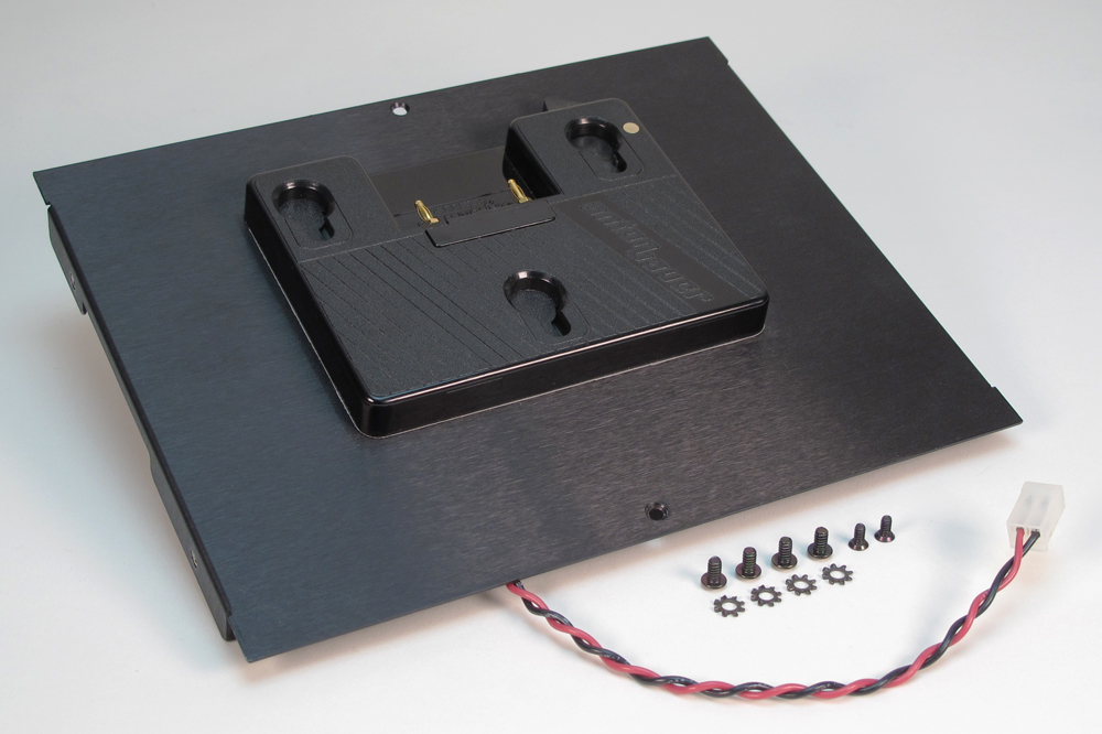 Cover with QR-Gold Battery Mounting Adapter for Model 410 and Model 412 (Order Code: M410BMA-1)