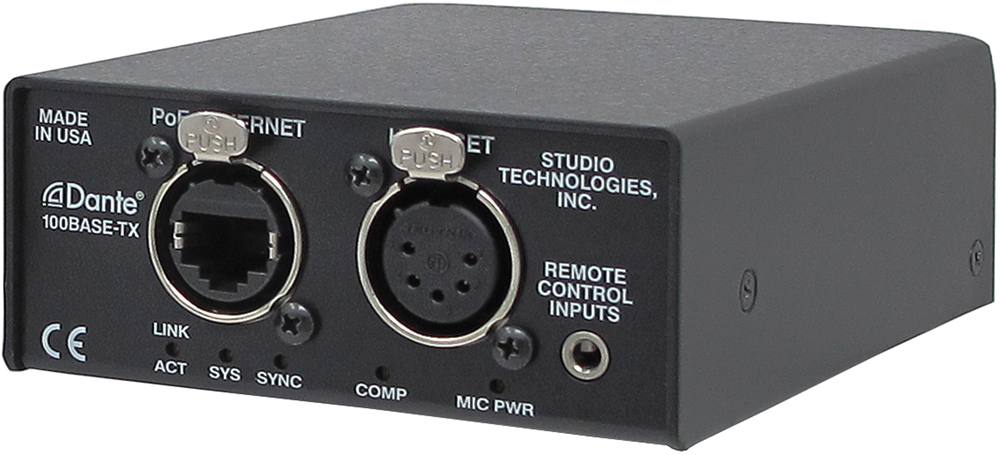 Model 374A Intercom Beltpack: Four Channels, 5-Pin Female Headset Connector