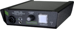Model 209 Talent Console