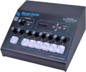 Model 5536 Announcer's Console Front Angle View